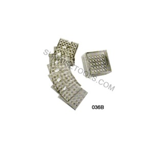 Caja de tamiz acrílico para clasificación de perlas, 8 Tamices de tamaños, 2,5mm, 3,5mm, 4,5mm, 5,5mm, 6,5mm, 7,5mm, 8,5mm, 9,5mm, herramientas para hacer joyas - Product Image 1