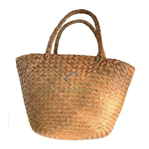 Bolso Tote ecológico de algas marinas naturales para mujer estilo casual con cierre abierto de dos asas directamente de Vietnam - Product Image 4