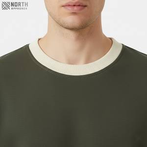 Vente en gros de sweats à capuche d'hiver en coton de couleur unie 100% pulls molletonnés unisexes fabriqués au Pakistan en coton - Product Image 4