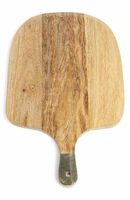 Planche à découper en bois de manguier artisanale de haute qualité avec un charme rustique, design moderne et luxueux, écologique, antidérapante pour une utilisation en cuisine