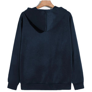 Personalizable de peso medio Eco Smart Fleece Street Style Oversized Men's Pullover Hoodie Winter Blank Plain Sudadera a granel - Product Image 6