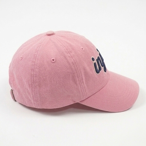 Gorra de Béisbol Rosa para Mujer con Letra Personalizada Bordada, 6 Paneles, Estilo Casual Urbano y Streetstyle, Gorra Tipo Dad Hat - Product Image 4