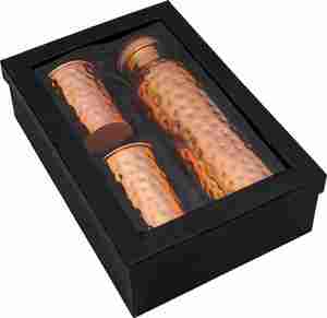 Premium Quality <b>Copper</b> Water Bottle with <b>Glass</b> - Product Image 2