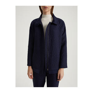 เสื้อแจ็คเก็ตผู้หญิงทรงสบายผ้าแจ็คการ์ด - Product Image 4