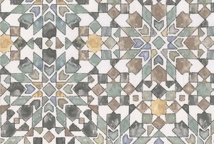 Manta textil antimanchas, modelo Vitral, 140cm (Dintex 42845) - Product Image 1