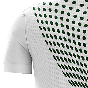 Maillot de football unisexe entièrement sublimé 2025, nom/numéro d'équipe personnalisé, coupe automatisée, hauts pour adultes, 100% polyester - Product Image 4