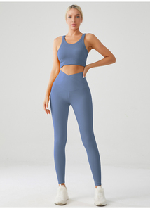 Fitness Gym Active Wear Pantalones de yoga acampanados de cintura alta Control de barriga Entrenamiento Gimnasio Yoga Leggings - Product Image 6