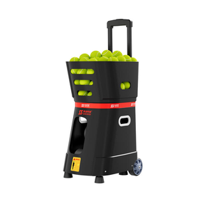 Machine à balles de tennis portable haute performance et durable, construction en acier et plastique, capacité de 150 balles pour l'entraînement en extérieur et à domicile - Product Image 2