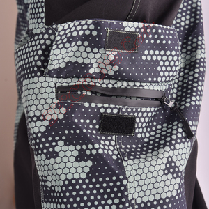 กางเกงสโนว์บอร์ดกันลมกันน้ำระบายอากาศได้ดีสไตล์ทรงแบ็กกี้ไฮสตรีท - Product Image 4