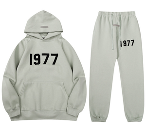 Survêtement blanc et noir pour hommes et femmes avec logo personnalisé pour l'hiver en gros - Product Image 6