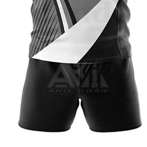 Servicio OEM, Uniformes de Rugby para Entrenamiento, Conjuntos de Uniformes de Rugby 100% Poliéster de Secado Rápido, Colores y Logotipos Personalizados, Precio Bajo - Product Image 5