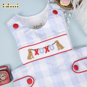 XOXO กางเกงขาสั้นสำหรับเด็กทารกเด็กผู้ชายดีไซน์หรูพร้อมผ้าสแปนเด็กซ์/ ผ้าฝ้ายปักตามสั่งสำหรับฤดูหนาว Wholesale-BB2792 - Product Image 1