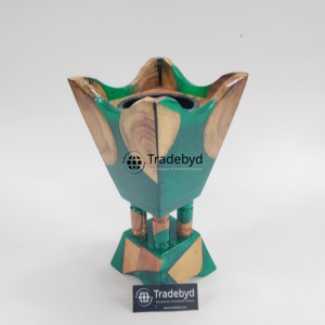 Quemador de Incienso de Madera Hecho a Mano de Primera Calidad Tradebyd, Porta Incienso Decorativo Árabe Indio para Regalo - Product Image 2
