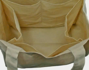 PANIER DE RANGEMENT EN TOILE AVEC POIGNÉE EN CUIR VENTE EN GROS DE HAUTE QUALITÉ - Product Image 5