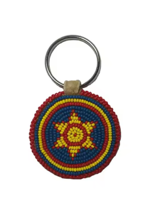 Handmade đính cườm thêu hoa <span class=keywords><strong>Keychain</strong></span> với thiết kế mới sang trọng ưa thích hợp thời trang đa màu sắc cho xe đạp chìa khóa trang trí sử dụng - Product Image 4