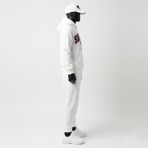 ชุดวอร์มผู้ชายแบบลำลองสั่งทำราคาส่ง แขนยาว คุณภาพสูง ปักลาย ระบายอากาศได้ดี ผ้าฝ้าย 100% - Product Image 5