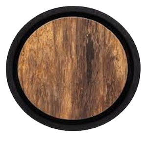 Planche à découper ronde en bois d'acacia avec poignée, écologique, épaisseur 1,5 cm, haute qualité, pour usage domestique et hôtelier - Product Image 2