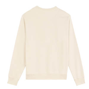 Sudaderas bordadas e impresas personalizadas de algodón orgánico 100% para unisex azul - Product Image 4