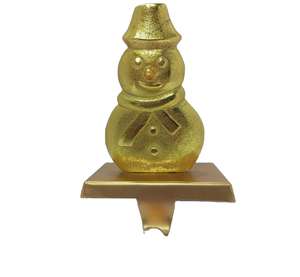Top Demanded Luxury Golden Angel Metal <b>Christmas</b> <b>Stocking</b> Holder Holiday Home Decoration At Best Price - Product Image 3