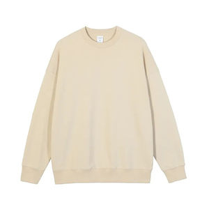 Vente de gros Sweat-shirt à logo imprimé surdimensionné personnalisé pour femmes Tissu tricoté à manches longues pour l'automne Fabrication OEM Logo avant - Product Image 3