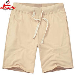 Pantalones cortos deportivos informales para hombre con logotipo personalizado de alta calidad al por mayor, pantalones cortos de algodón con estampado negro para hombre - Product Image 5