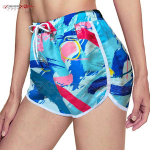 กางเกงขาสั้นชายหาดสำหรับผู้หญิงแบบพอดีตัวใส่สบายมีสายรัดเอวยืดและกางเกงชายหาดที่ให้ความรู้สึกน้ำหนักเบา - Product Image 6