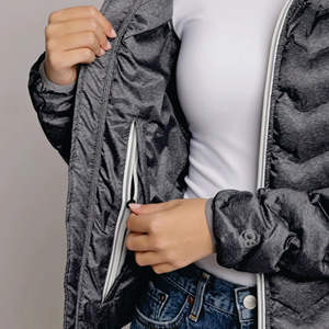 Gran oferta nueva chaqueta de plumón al aire libre ligero invierno pato Dow chaquetas transpirables para mujer - Product Image 4