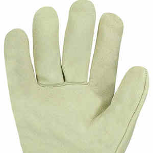 Equipo de protección personal Guantes de trabajo de cuero de seguridad industrial Material de cuero de vaca de alta calidad Guantes de aparejo de trabajo - Product Image 5