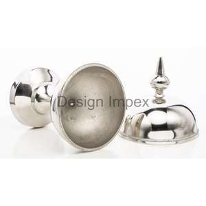 Cloche de table en laiton de style classique, accessoires de bureau scolaire, cloches décoratives avec base en bois, cadeau en métal et artisanat - Product Image 3