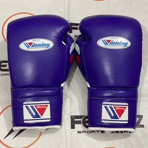 Guantes de Boxeo de Piel de Vacuno de Primera Calidad, Guantes de Boxeo Profesionales para Entrenamiento de Artes Marciales - Product Image 6