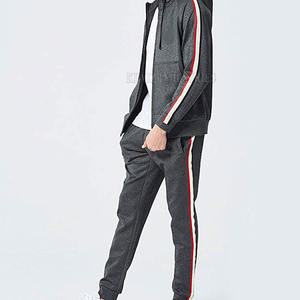 Respirant Fitness Workout Jogging Suit Wholesale Material Concevez votre propre Sport Jogging Suit Hommes - Product Image 4