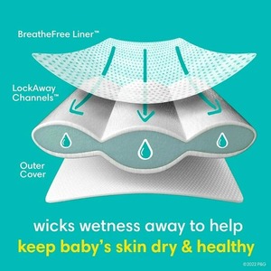 ผ้าอ้อม Pampers Swaddlers - ขนาด 5 จํานวน 104 ชิ้น ขนาดผ้าอ้อมเด็กแบบใช้แล้วทิ้งที่อ่อนนุ่มเป็นพิเศษ - Product Image 3