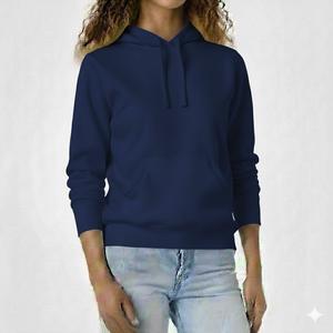 Sudadera con Capucha Personalizada para Mujer, 100% Algodón, Forro Polar, Estilo Casual y Deportivo, para Invierno - Product Image 4