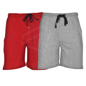 Pantalones de chándal de algodón Terry para hombre, pantalones cortos para correr, gimnasio, informales, lisos, impermeables, estampados, bolsillos OEM, logotipo personalizado - Product Image 1