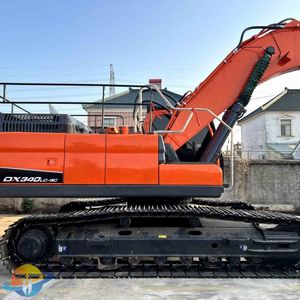 Mini-excavatrice sur chenilles Doosan DX340LC-9C d'occasion avec composants principaux Moteur Boîte de vitesses Engrenage à vendre - Product Image 6