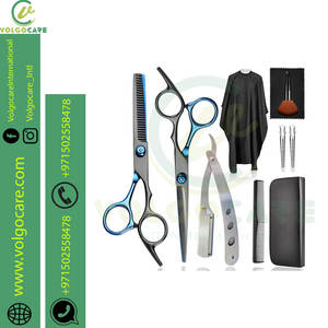 Ciseaux de coiffeur ensemble de ciseaux de coiffure avec ciseaux amincissants en acier inoxydable pour hommes femmes animaux de compagnie 10 pièces - Product Image 2