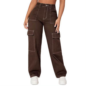 Vente en gros de jeans pour femmes à prix avantageux, jeans pour femmes respirants pour l'hiver, en vente en ligne - Product Image 2