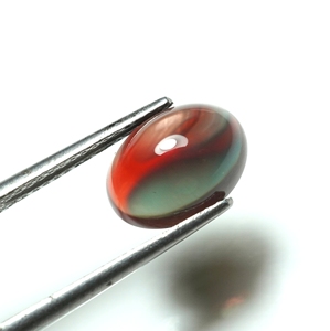 Cabochon de forme ovale en Labradorite Andésine naturelle de couleur biologique Cabine lisse en pierres précieuses rares - Product Image 6