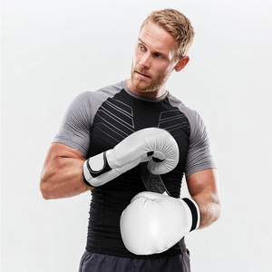 ถุงมือชกมวย Pu การฝึกอบรม unisex MMA มาวีไทยต่อสู้ถุงมือคุณภาพระดับพรีเมียมสําหรับการเจาะวัสดุหนัก - Product Image 6