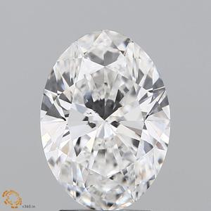 IGI taille ovale 3.01 ct diamant cultivé en laboratoire en vrac pour bague F couleur VS2 clarté diamant de laboratoire diamant écologique en vrac pour elle - Product Image 1