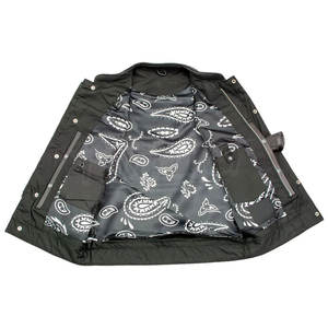 Chaleco de cuero de moto profesional para hombre, tela genuina de invierno disponible en todos los tamaños, diseño de colores, chaleco de cuero de moto - Product Image 5