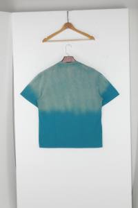 230 GSM camiseta de gran tamaño para hombre DTG personalizada para ropa de calle con estampado de abullonado peso pesado 220 gramos patrón sólido tejido de algodón personalizado - Product Image 5