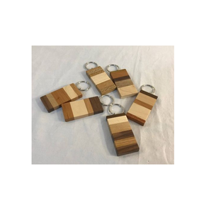 Porte-clés en bois naturel main mendier utiliser porte-clés porte-clés de voiture accessoires porte-clés en bois utilisation cadeau à vendre - Product Image 4