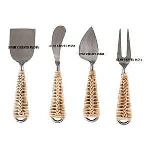 Outils à fromage de qualité supérieure pour la maison et le restaurant Couverts fantastiques Serveur de gâteau et vadrouille en bois de résine avec poignée design pour un usage domestique - Product Image 5