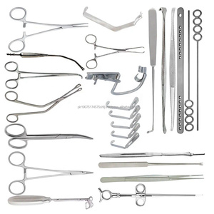 Juego de Instrumentos de Cirugía General de 100 Piezas, Instrumentos Quirúrgicos de Acero Inoxidable de Primera Calidad, Clase I Manual, CE ISO - Product Image 1