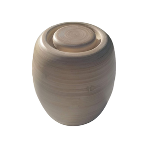 Vente en gros d'urnes en bambou filé écologiques à bas prix pour les cendres de cercueils pour animaux de compagnie urnes de haute qualité de l'usine du Vietnam - Product Image 2