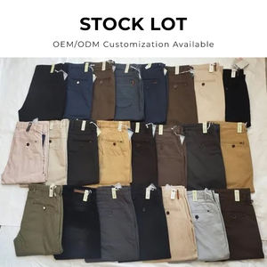 Pantalon en toile 100% coton pour homme, automne, léger, décontracté, bas confortables, coupe extensible, doux, respirant, tenue quotidienne - Product Image 6