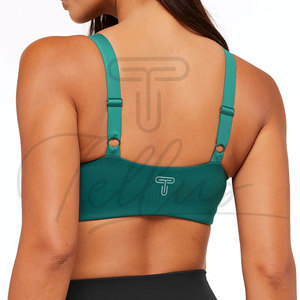 Soutien-gorge de sport respirant à maintien élevé sans couture pour femmes, idéal pour le yoga et la salle de sport, avec extensibilité quadridirectionnelle et séchage rapide - Product Image 2