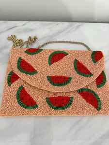 Bolso de Magnolia con cuentas, monedero con cuentas florales, bolso de flores blancas, bolso de hombro de primavera, monederos con cuentas de verano, hecho a mano floral - Product Image 2