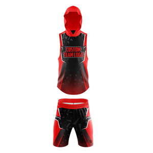 Uniformes de flag football 7v7 à manches courtes 100% polyester, design personnalisé par sublimation, vente en gros directe d'usine, haute qualité - Product Image 1